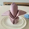 Servilleta de Tela para Hotel Restaurante Sin Pelusa Taza Jacquard Hogar Estilo Europeo Servilleta de Mesa Occidental