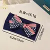 Día de la Independencia Europeo y Americano Diadema Ancha Elástica Suave para Bebé Accesorio para el Cabello Diadema de Protección de la Fontanela Infantil Ropa para la Cabeza