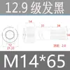 Tornillos de Cabeza Cilíndrica de Alta Resistencia Grado 12.9 para Impulsión de 1/2", Tornillos de Estándar Nacional, Caja Completa M2M3M4M5M6M8