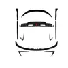 Adecuado para Tesla MODEL3 con labio trasero ligero Modelo3 a pala frontal Turbo faldón lateral cola cuchilla de viento delantera