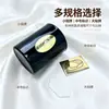 Placa de Nombre Metálica para Empaque de Perfume Personalizado, Etiqueta de Aluminio Grabada en Oro Brillante, Etiqueta con Logo para Cosméticos, Suministro Directo desde la Fábrica