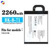 Adecuado para Vivo Y18/Y18L Placa Electrónica Duradera Nueva Batería de Teléfono Móvil 2260Mah Bk-B-71 Venta al por Mayor de Fábrica