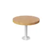 Loja de Bebidas de Chá com Leite Moderna Loja de Bolos Café Estilo Mesa Redonda Pequena de Parede Mesa de Parede Mesa de Canto