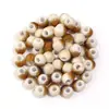 Contas de Cerâmica Rachada Gelo Jingdezhen 6mm Acessórios para Pulseira Materiais para Miçangas Enfeites Pequenos DIY Contas de Cerâmica Atacado
