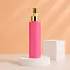 Botella de plástico PET transparente para loción con dispensador de bomba para champú, gel de ducha, loción corporal y empaque de productos para el cuidado de la piel