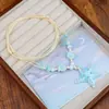 Collar de Estrella de Mar de Cerámica Estilo Sudeste Asiático para Mujer Estilo de Nicho para Vacaciones Temperamento Costero Cadena para Clavícula Cadena para Suéter Accesorios Venta al por Mayor