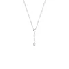 Collar de Gota de Agua con Flecos Cepillados para Mujer Nuevo Caliente Luz para el Cuello Lujo Nicho Exquisito Gama Alta Estilo Simple Accesorio para Clavícula Venta al por Mayor