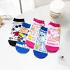 Calcetines de dibujos animados japoneses nuevos para niños, calcetines lindos de perrito, versión coreana 200N, calcetines invisibles para mujer, calcetines de algodón, calcetines para estudiantes, venta al por mayor