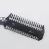 Clipper de Cabello de Doble Cara al por Mayor con Cuchilla Peine Adelgazador Doméstico Peine Clipper para Flequillos