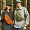 Bolso de Pecho para Hombre, Nuevo Bolso Cruzado de Combinación de Colores de Moda, Bolso Pequeño de Cintura para Teléfono Móvil, Bolso Pequeño de Hombro Deportivo para Viajero, Bolso de Cintura para Parejas
