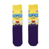 Meias Populares Tendência Desenho Animado Quatro Estações Meias Masculinas Bob Esponja Amazon Ins Personalizadas Criativas Meias Transfronteiriças