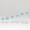 Botella de Belleza Médica de 3-30ml Botella de Vidrio Marrón Transparente para Líquidos Botella de 5ml para Polvo Liofilizado Botella de Bayoneta Botella de Ácido Hialurónico
