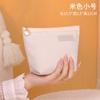Ins Style High Color Value Velvet Quente Bolsa de Maquiagem Portátil Mudança Viagem Portátil Absorvente Higiênico Batom Pequeno Diversos Bolsa de Armazenamento