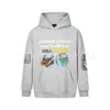 Sudadera con capucha y estampado de letras de estrella de planeta roto de estilo europeo y americano al por mayor, chaqueta de moda de alta calle