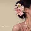 Accesorios para el Cabello de Flores con Atmósfera de Super Hada para Sesiones de Fotos, Nuevo Estilo 2025 Estilo Viaje de Vacaciones en la Playa Pinzas y Accesorios para el Cabello para Mujeres