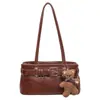 Bolsa de Mão Retro para o Dia a Dia para Mulheres 2026 Outono Nova Tendência Moda Estilo Ins Bolsa de Ombro Popular Bolsa de Ombro
