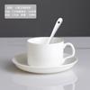 Taza de Café y Platillo de Lujo Pequeño Estilo Europeo, Taza de Café de Cerámica Pintada a Mano con Oro, Taza para Té con Leche, Hotel, Restaurante, Se Puede Personalizar
