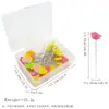 Ferramentas para Patchwork Patchwork Tipo Flor de Ameixa Agulha Fixa Tipo Flor Agulha de Posicionamento Alfinetes de Segurança 50 Peças 100 Peças/Caixa Atacado