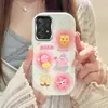 Adecuado para Samsunga73 Dibujos Animados Moda Samsung A54 Estéreo Todo Incluido Galvanizado Funda para Teléfono Móvil A15 Pulsera Fresco 03