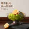 Prato de Frutas Alto Simples e Luxuoso para Sala de Estar e Sala de Chá, de Alta Qualidade, Requintado e com Aparência Nobre para Lanches e Frutas Secas