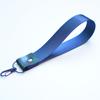 Nylon Humano Padrão Engrossado DYI Webbing Buckle Mobile Phone Case Matching Lanyard Keychain Rope Short Wrist Chain Chain