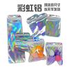 Bolsa autosellante transparente para embalaje de joyas, bolsa con puntos redondeados blancos perlados, bolsa de plástico transparente, bolsa para embalaje láser