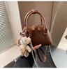 Bolsos de Mujer de Alta Gama Transfronterizos de Nicho Otoño/Invierno 2026 Nueva Moda Bolso Cruzado Sencillo Bolso de Mano Bolso Bowling