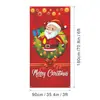 Amazon Transfronterizo Cubierta de Puerta Navideña Merrychristmas Elementos de Grinch Bandera Colgante Cortina de Puerta