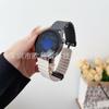 Para huawei gt/watch4 samsung smart watch esportes combinação de cores fivela magnética oceânica pulseira de silicone