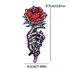Parche Bordado de Transferencia de Calor Punk Horror Exclusivo Transfronterizo Tianyino Parche Insignia para Accesorios de Ropa DIY