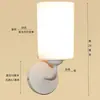 Lâmpada de Parede Plástica para Mesa de Cabeceira de Hotel Economizadora de Energia Quarto Simples Criativa Retro Sala de Estar LED Escada Varanda