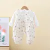 Roupas de bebê Roupas de outono e inverno terno forrado de lã Bebê menina inverno super fofo algodão acolchoado princesa duas peças terno