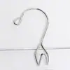 Clípe de Calça Multifuncional Destacável para Casa Cabide de Calça Antiderrapante Sem Costura Armazenamento Multicamadas Cabide de Calça Clípe de Saia Retrátil Cabide de Calça de Metal