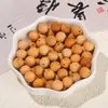 Jingdian Jewelry Contas Soltas de Madeira, Contas Redondas de Sândalo Dourado, Joias Artesanais DIY, Contas de Oração Budistas, Produtos Semi-acabados