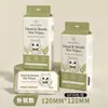 Mini Toallitas Húmedas Transfronterizas, Toallitas para Bebé, Mini Toallitas Húmedas de Limpieza Higiénica para Niños, Paquete Pequeño Portátil para Manos y Boca