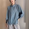 Jaqueta de Primavera e Outono Estilo Miyake para Mulheres, Cardigan Casual de Zíper de Alta Qualidade, Caimento Solto, Tamanho Grande, Jaqueta Corta-Vento para Mulheres