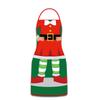 Nuevo Delantal Navideño Transfronterizo Impermeable y a Prueba de Aceite Regalo de Navidad Delantal Decorativo Creativo y Divertido a partir de una pieza