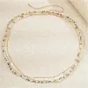 Cadena para el Cuerpo Sexy con Perlas Estilo Playa Europeo y Americano, Cadena de Cintura Multicapa de Metal con Lentejuelas y Borlas a la Moda para Vacaciones