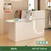 Mostrador de bar, mostrador de caja, mostrador pequeño y simple para tienda, supermercado, tienda de ropa, sensación de lujo ligero de alta gama, salón de belleza, mostrador de recepción de restaurante