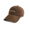 Gorra bordada lavada estilo coreano, versátil y adelgazante, gorra de béisbol con visera suave, unisex, circunferencia de cabeza grande