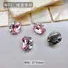 Joias de rede para nail art de diamante em pelo Dan fino, explosão da internet, através de branco, rosa, fundo pontudo, bola de diamante de cristal, acessórios de nail art acabados