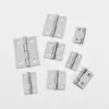 Bisagra de Acero Inoxidable 1 Pulgada 2 Pulgadas 3 Pulgadas 4 Pulgadas Bisagra para Puerta de Gabinete Ferretería 201 Bisagra de Acero Inoxidable de Apertura Plana Fabricante Venta al por Mayor