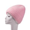 Outono e inverno Novo curling malha chapéu forrado de lã engrossado Lady quente chapéu de lã ao ar livre chapéu pullover atacado