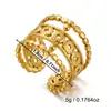 Anillo de Set de Anillos Multielemento con Relieve de Planta Vintage de Venta Caliente en Comercio Exterior Transfronterizo, Anillo Geométrico de Moda Exquisito de Nicho para el Dedo Índice