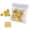 Fábrica en stock arena para pulir pies negra bolsa de 25 mm 50 piezas de color piel muerta arena para pulir pies arena para callos