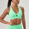 Sutiã de Yoga Popular Europeu e Americano com Bojos Removíveis, Colete Esportivo de Secagem Rápida com Fivela, Roupa Íntima Fitness à Prova de Choque 52759