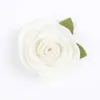 Clip de oreja de flor amarilla dulce francesa, flequillo de hada, pasador de niña, pinza lateral, rollo de tela no tejida de temperamento, rosa