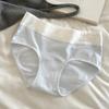Ropa interior para Niñas y Mujeres Algodón Puro 2025 Nuevo Estilo 7A Algodón Antibacterial Entrepierna Extendida Talla Grande Cintura Media Shorts Deportivos Triangulares