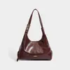 Bolso Tote de Piel Suave de Gama Alta de Nicho para Mujer 2026 Nueva Moda Versátil Simple Bolso de Hombro Bolso Cruzado para Viaje