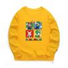 Sudadera para Niños Transfronteriza en Stock Otoño Infantil Holgada Top de Otoño Ropa Infantil de Moda Primavera y Otoño Uniforme Escolar Uniforme de Clase
